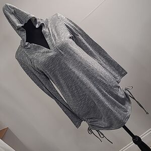 Beach Break sz M hoodie pullover with side drawstrings